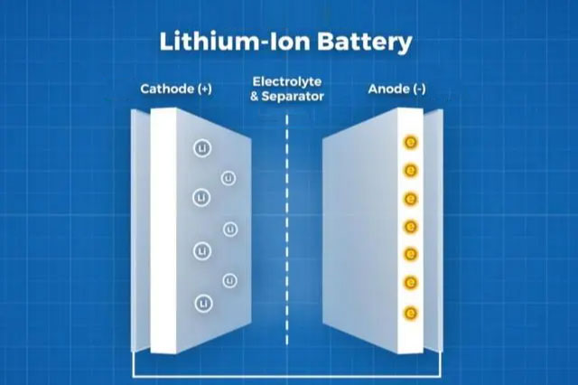 Quel est le principe de fonctionnement de la batterie au lithium ?